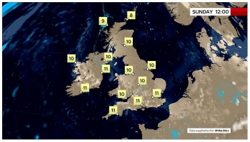 uk and europe daily weather forecast latest march 21 cloudy to continue while most places be dry